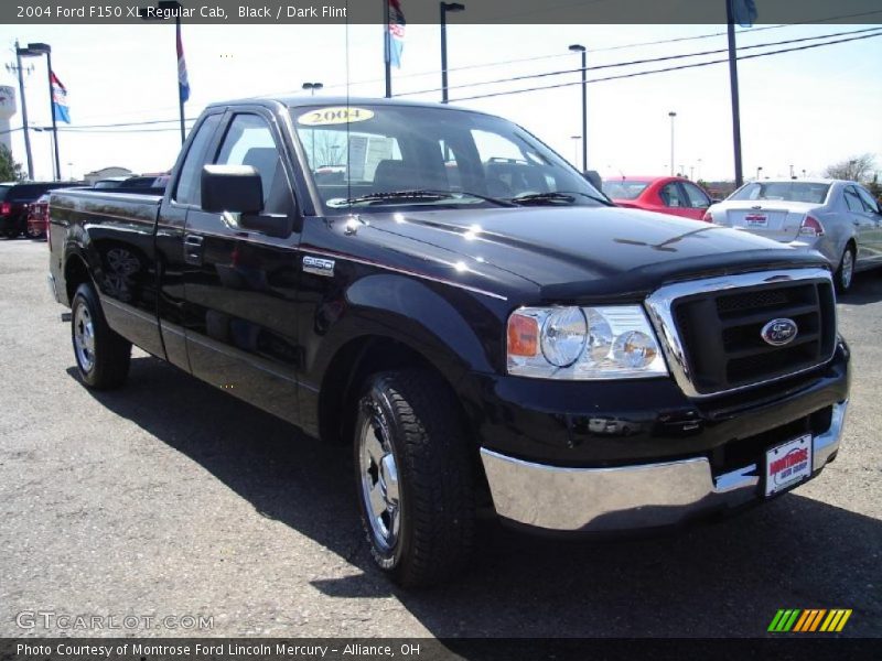 Black / Dark Flint 2004 Ford F150 XL Regular Cab