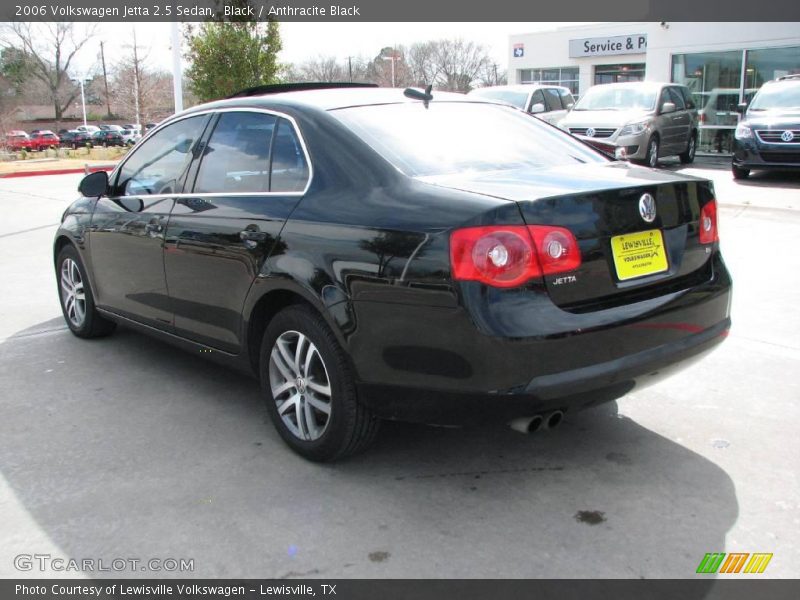 Black / Anthracite Black 2006 Volkswagen Jetta 2.5 Sedan