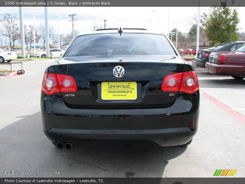 Black / Anthracite Black 2006 Volkswagen Jetta 2.5 Sedan