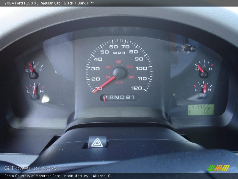 Black / Dark Flint 2004 Ford F150 XL Regular Cab