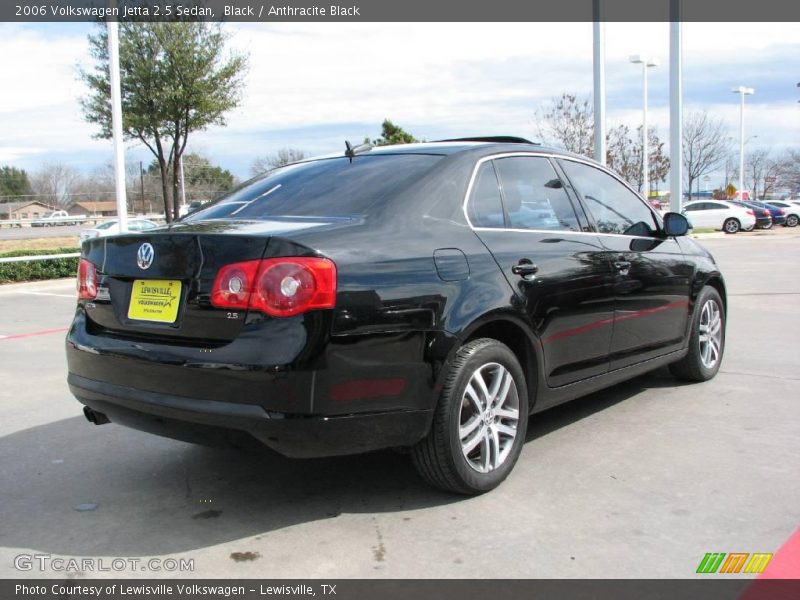 Black / Anthracite Black 2006 Volkswagen Jetta 2.5 Sedan