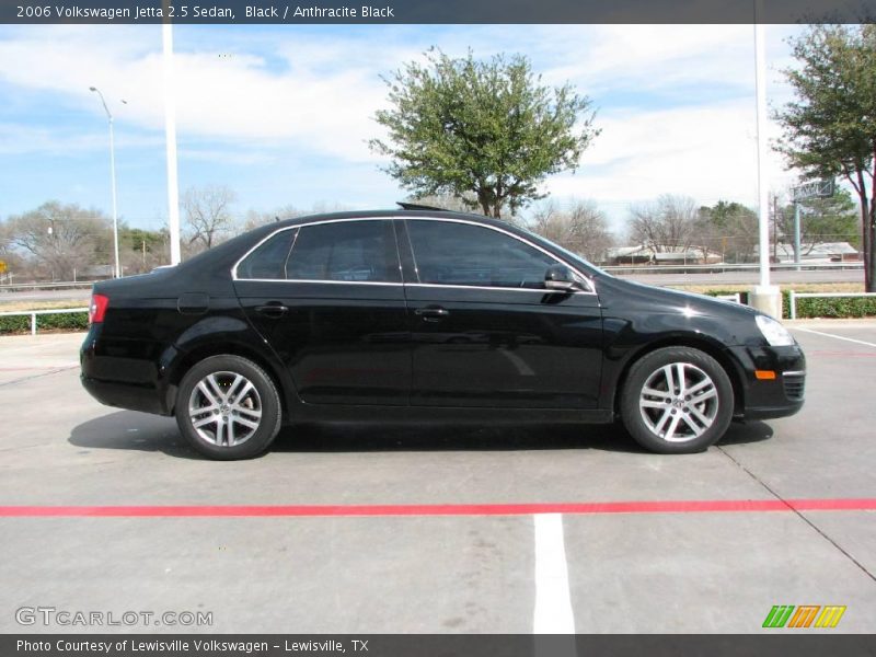 Black / Anthracite Black 2006 Volkswagen Jetta 2.5 Sedan