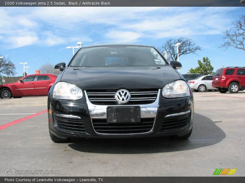 Black / Anthracite Black 2006 Volkswagen Jetta 2.5 Sedan