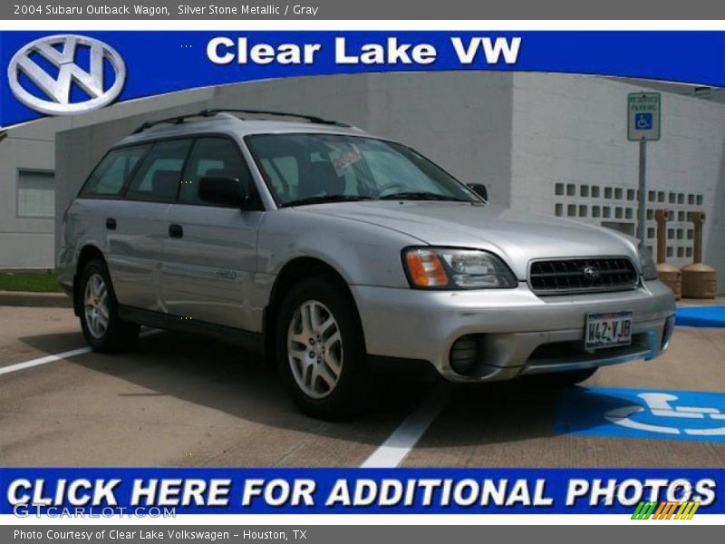 Silver Stone Metallic / Gray 2004 Subaru Outback Wagon