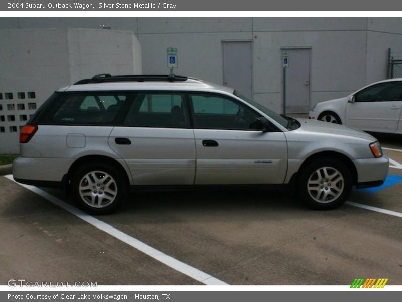 Silver Stone Metallic / Gray 2004 Subaru Outback Wagon