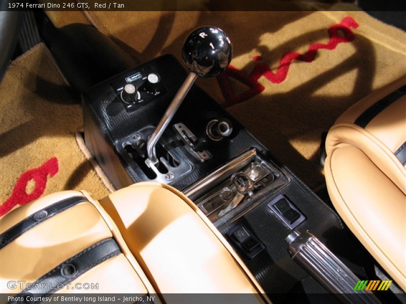 Red / Tan 1974 Ferrari Dino 246 GTS