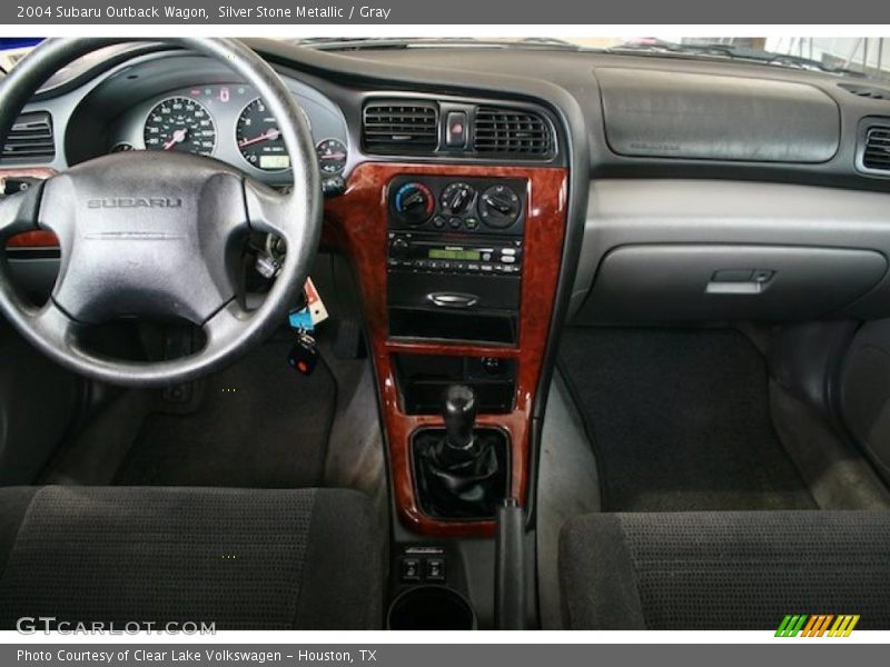 Silver Stone Metallic / Gray 2004 Subaru Outback Wagon