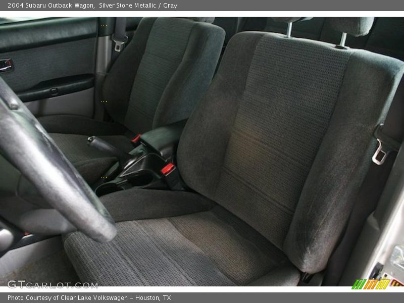 Silver Stone Metallic / Gray 2004 Subaru Outback Wagon
