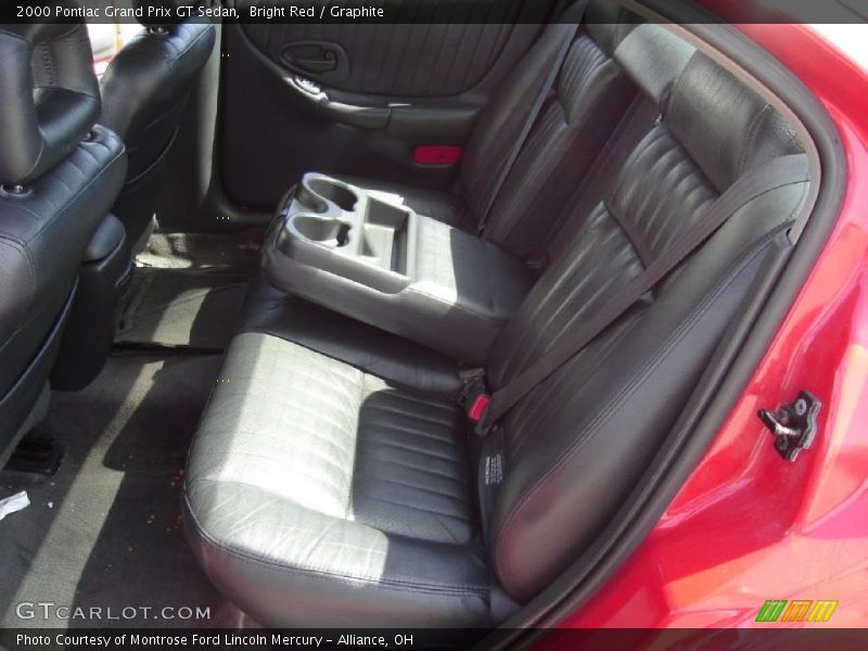 Bright Red / Graphite 2000 Pontiac Grand Prix GT Sedan