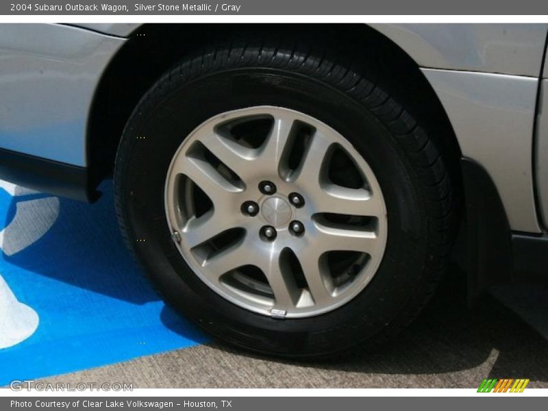 Silver Stone Metallic / Gray 2004 Subaru Outback Wagon