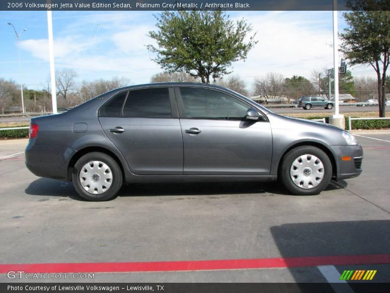 Platinum Grey Metallic / Anthracite Black 2006 Volkswagen Jetta Value Edition Sedan