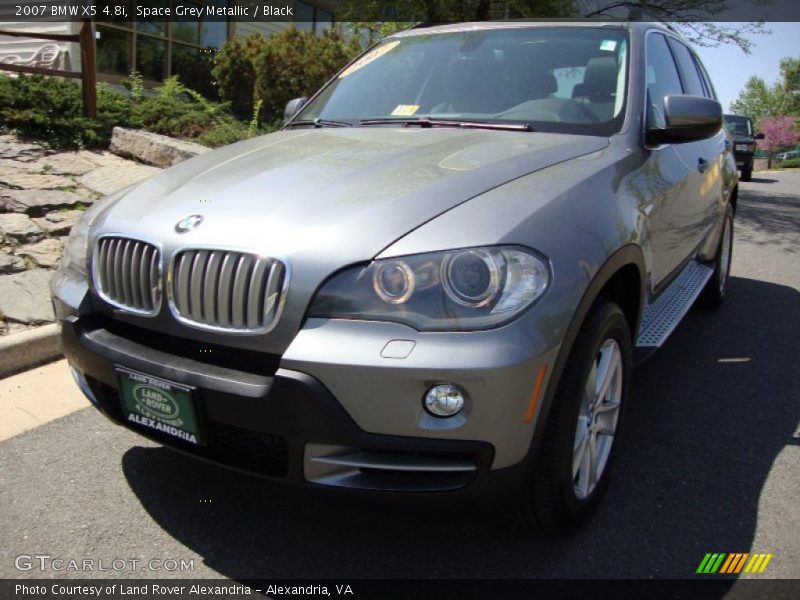 Space Grey Metallic / Black 2007 BMW X5 4.8i