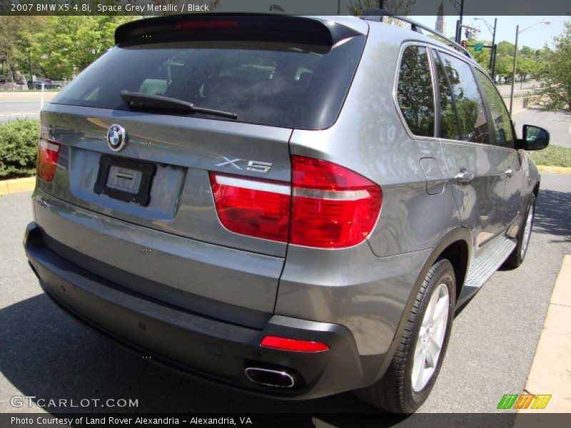 Space Grey Metallic / Black 2007 BMW X5 4.8i