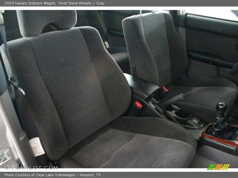 Silver Stone Metallic / Gray 2004 Subaru Outback Wagon