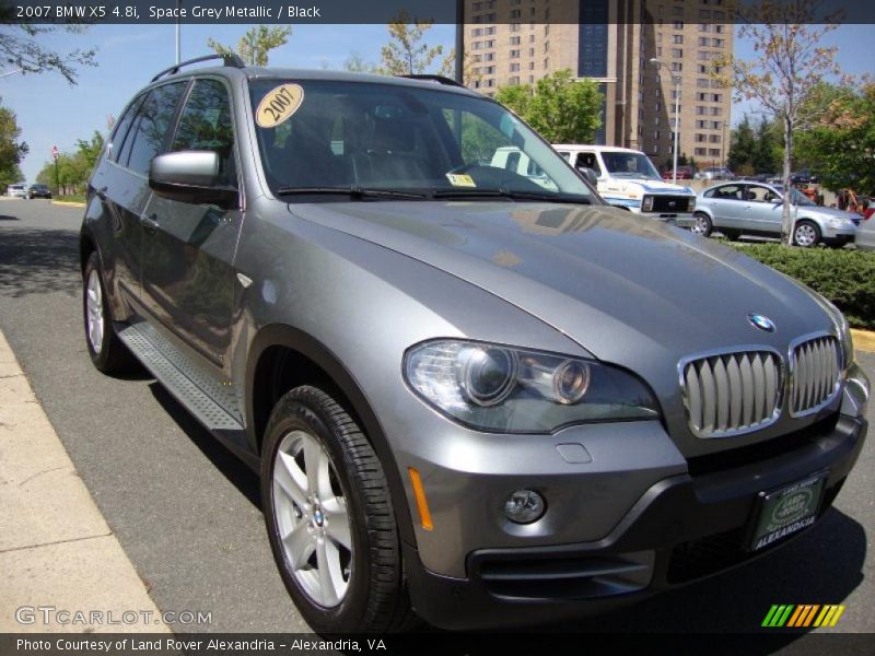 Space Grey Metallic / Black 2007 BMW X5 4.8i