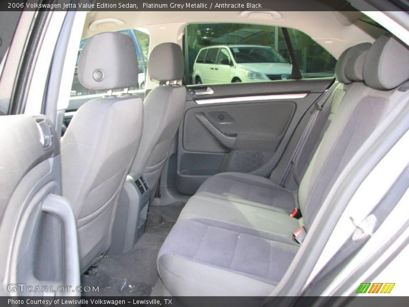 Platinum Grey Metallic / Anthracite Black 2006 Volkswagen Jetta Value Edition Sedan