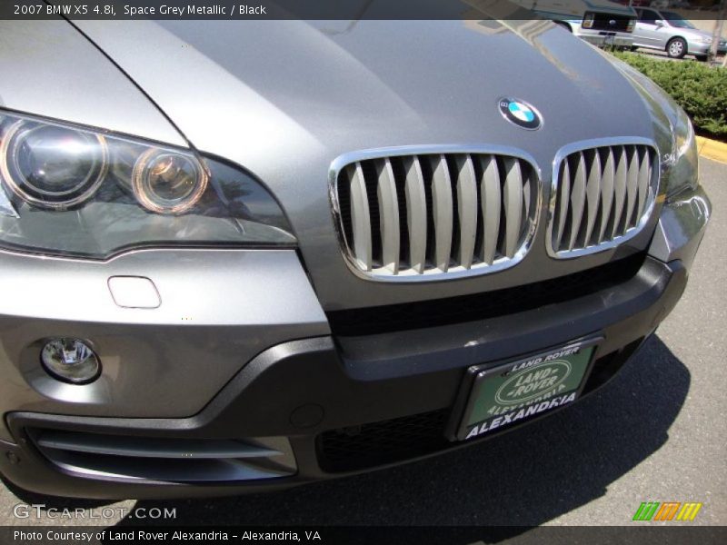 Space Grey Metallic / Black 2007 BMW X5 4.8i