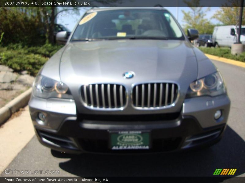 Space Grey Metallic / Black 2007 BMW X5 4.8i