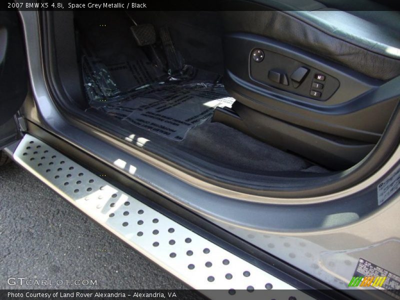 Space Grey Metallic / Black 2007 BMW X5 4.8i