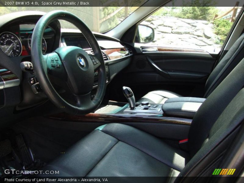 Space Grey Metallic / Black 2007 BMW X5 4.8i