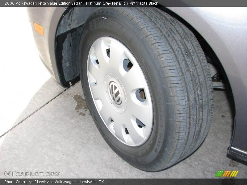 Platinum Grey Metallic / Anthracite Black 2006 Volkswagen Jetta Value Edition Sedan