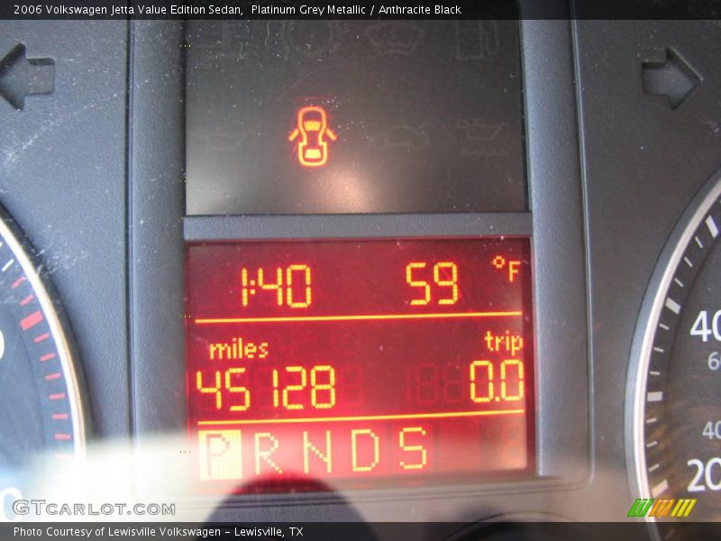 Platinum Grey Metallic / Anthracite Black 2006 Volkswagen Jetta Value Edition Sedan