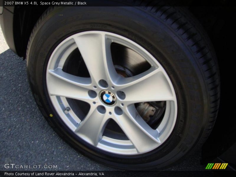 Space Grey Metallic / Black 2007 BMW X5 4.8i