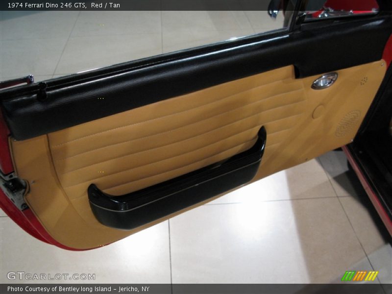 Red / Tan 1974 Ferrari Dino 246 GTS