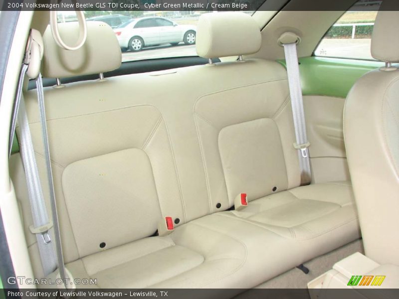 Cyber Green Metallic / Cream Beige 2004 Volkswagen New Beetle GLS TDI Coupe