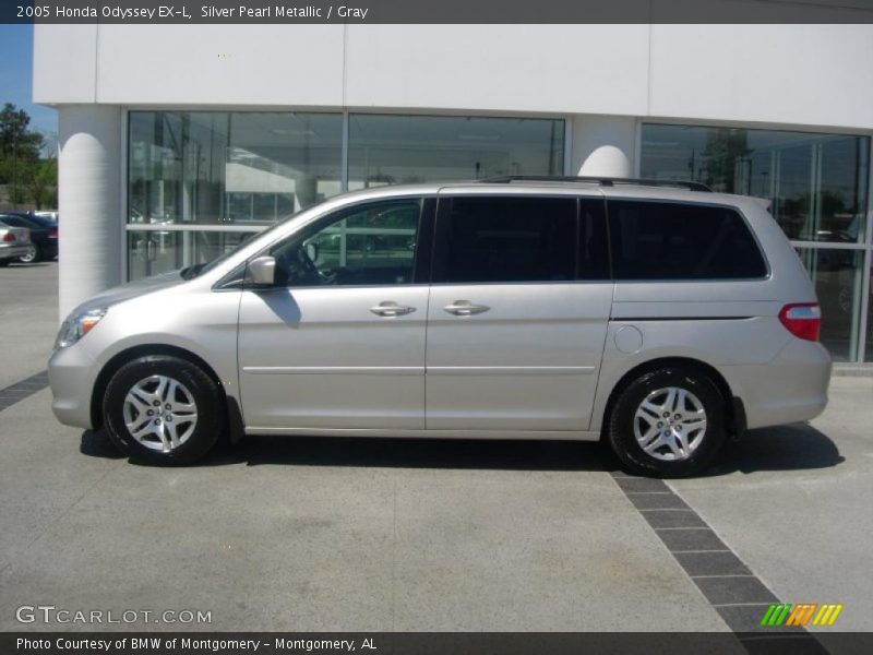 Silver Pearl Metallic / Gray 2005 Honda Odyssey EX-L