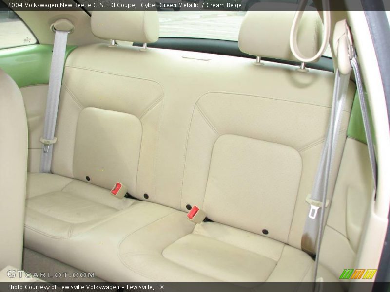 Cyber Green Metallic / Cream Beige 2004 Volkswagen New Beetle GLS TDI Coupe