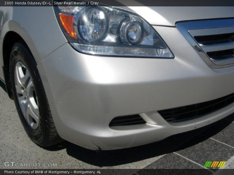 Silver Pearl Metallic / Gray 2005 Honda Odyssey EX-L