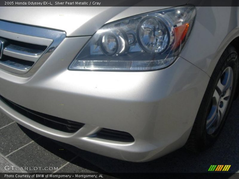 Silver Pearl Metallic / Gray 2005 Honda Odyssey EX-L