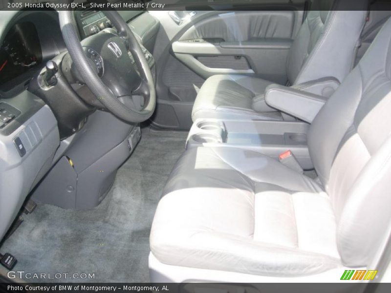 Silver Pearl Metallic / Gray 2005 Honda Odyssey EX-L