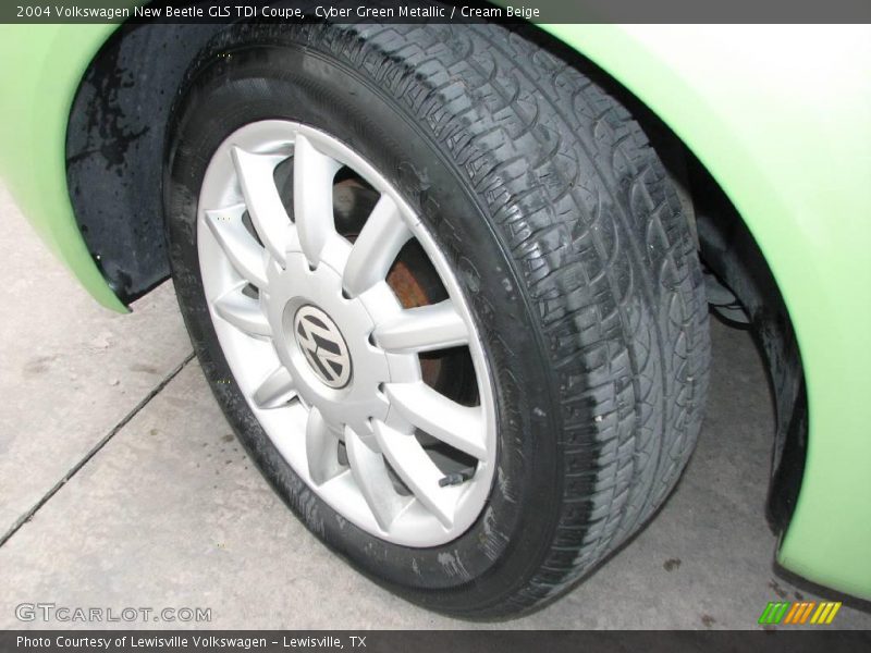 Cyber Green Metallic / Cream Beige 2004 Volkswagen New Beetle GLS TDI Coupe