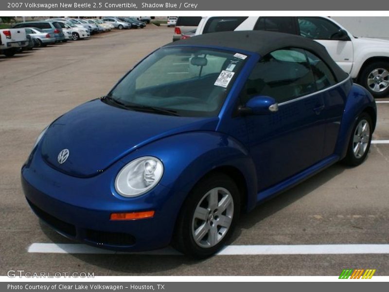 Shadow Blue / Grey 2007 Volkswagen New Beetle 2.5 Convertible