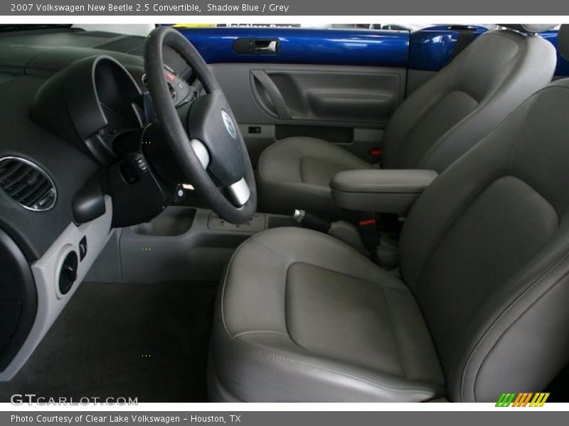 Shadow Blue / Grey 2007 Volkswagen New Beetle 2.5 Convertible