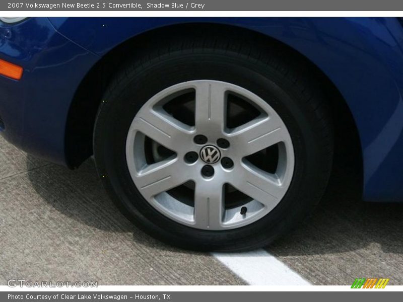 Shadow Blue / Grey 2007 Volkswagen New Beetle 2.5 Convertible