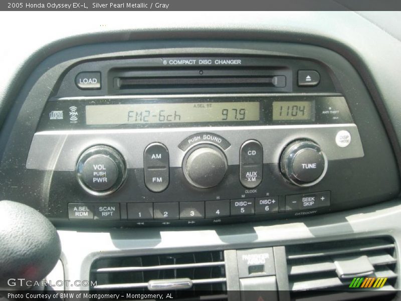 Silver Pearl Metallic / Gray 2005 Honda Odyssey EX-L