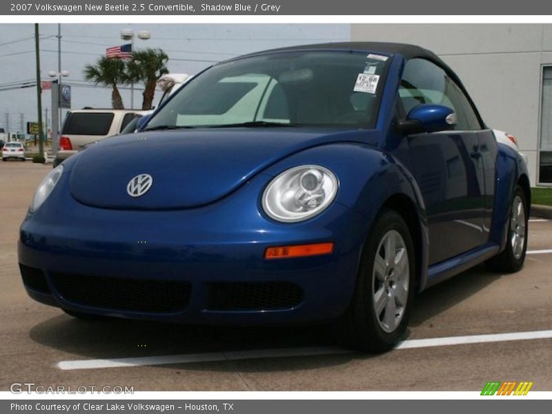Shadow Blue / Grey 2007 Volkswagen New Beetle 2.5 Convertible