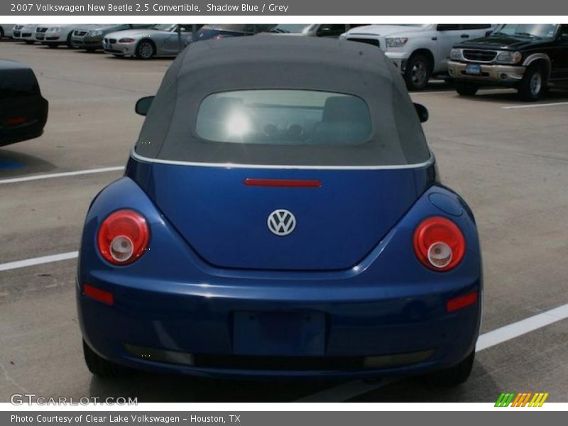 Shadow Blue / Grey 2007 Volkswagen New Beetle 2.5 Convertible