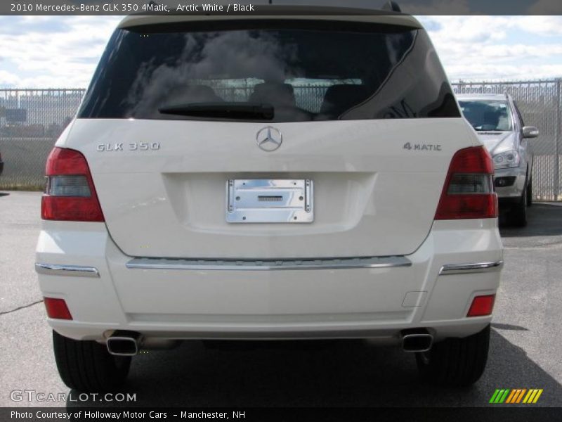 Arctic White / Black 2010 Mercedes-Benz GLK 350 4Matic