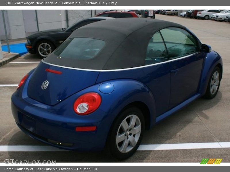 Shadow Blue / Grey 2007 Volkswagen New Beetle 2.5 Convertible