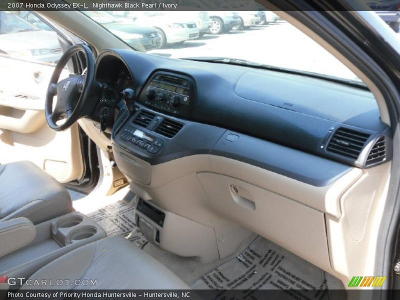 Nighthawk Black Pearl / Ivory 2007 Honda Odyssey EX-L