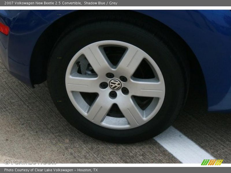 Shadow Blue / Grey 2007 Volkswagen New Beetle 2.5 Convertible