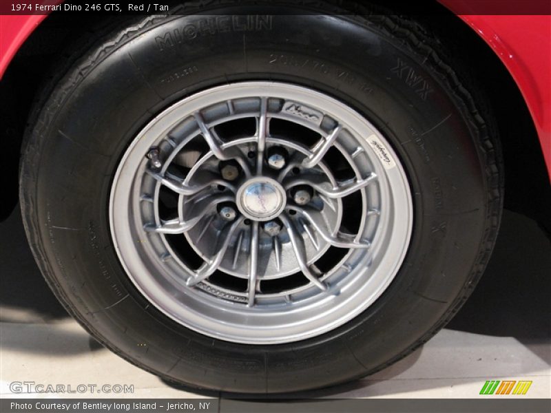 Red / Tan 1974 Ferrari Dino 246 GTS