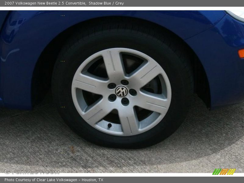 Shadow Blue / Grey 2007 Volkswagen New Beetle 2.5 Convertible