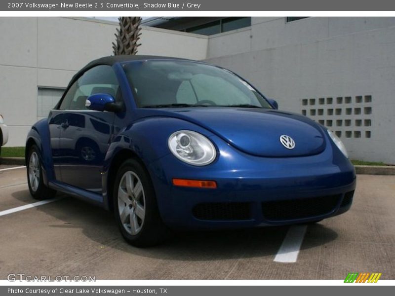Shadow Blue / Grey 2007 Volkswagen New Beetle 2.5 Convertible