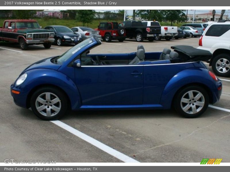Shadow Blue / Grey 2007 Volkswagen New Beetle 2.5 Convertible