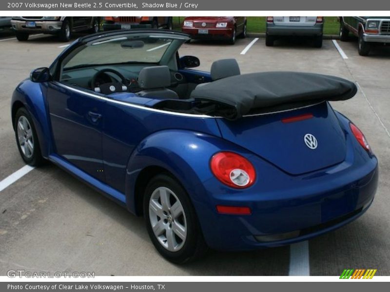 Shadow Blue / Grey 2007 Volkswagen New Beetle 2.5 Convertible